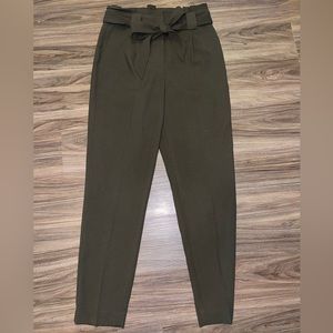 Express sash dress pants